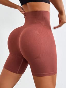 Womens Biker Shorts 6 Inches High Waisted Workout Running Volleyball Yoga Shorts