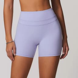 JUREN High Waist Sports Short Women Yoga Shorts Breathable Fitness Tight Women Yoga Legging Shorts Cycling Athletic Gym Shorts