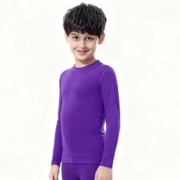 Kids Children Boy Girl Running Long T Shirt Fitness Sport Basketball Football Outdoor Hiking Jogging Riding Soccer Clothes J26