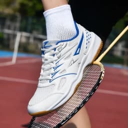 Men Professional Volleyball Shoes Unisex Sports Breathable Damping Shoes Women Mesh Wear-resistant Sneakers Badminton Shoes New