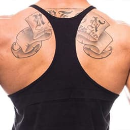Berserk Graphic Cotton Tank Top for Men Summer Sleeveless Y-Back Vest Gym Muscle Training Athletic Workout Undershirt Activewear