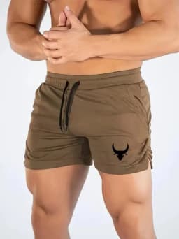 Men's Geometric Pattern Basketball Shorts with Mid Waist Micro Elastic Quick Drying Breathable Sports Pants for Running Fitness