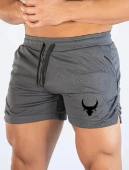 Men's Geometric Pattern Basketball Shorts with Mid Waist Micro Elastic Quick Drying Breathable Sports Pants for Running Fitness