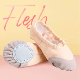 Girls' Drawstring Ballet Shoes Kids Soft Soled Dance Flats Adult Perfessional Dance Shoes Wear Resistant Non-slip Ballerina Shoe