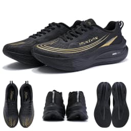 IRUNSVAN HEAT 3.0 Men Lightweight Running Shoes Breathable Mesh Sneakers Shock-Absorbing Non-Slip Soft-Sole Fitness Versatile