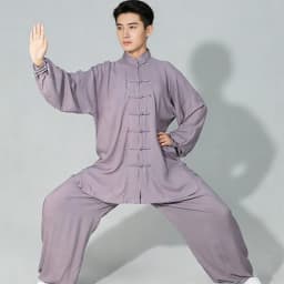 Summer Cotton Tai Chi Uniform Wing Chun Martial Arts Suits Yoga Meditation Sets 6 Colors Wushu Kung Fu Training Jacket and Pants