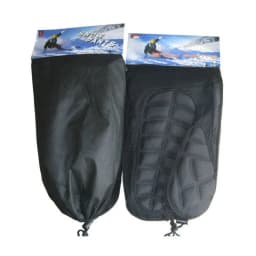 Black Sports Skiing Skating Snowboarding Shorts Hip Protective Bottom Padded for Ski & Roller Skate & Snowboard Hip Protection
