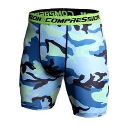 1 PC Men's Running Compression Sportswear Camouflage Tights Men Short Quick Dry Bodybuilding Fitness Shorts Elastic Sportswear