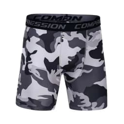 1 PC Men's Running Compression Sportswear Camouflage Tights Men Short Quick Dry Bodybuilding Fitness Shorts Elastic Sportswear