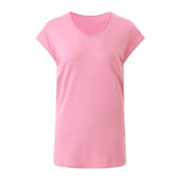 4/1 Piece Summer Autumn Women's Solid Color Basic Versatile Short Sleeved T-shirt Casual Sports Running Fitness Small V-neck Top