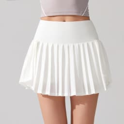 Women Summer Tennis Skirt High Waist Gym Yoga Short Breathable Quick Dry Running Skort Female Pocket Golf Skirt Workout Clothes