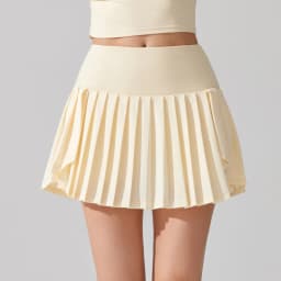 Women Summer Tennis Skirt High Waist Gym Yoga Short Breathable Quick Dry Running Skort Female Pocket Golf Skirt Workout Clothes