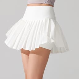 Women Summer Tennis Skirt High Waist Gym Yoga Short Breathable Quick Dry Running Skort Female Pocket Golf Skirt Workout Clothes