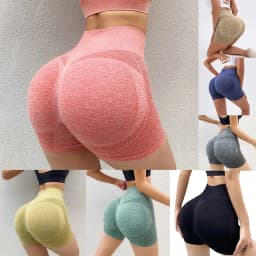 1/2PCS Women Shorts Sports For Women New Cycling Jogging Fitness High Waist Push Up Gym Shorts Leggings Women Yoga Clothing