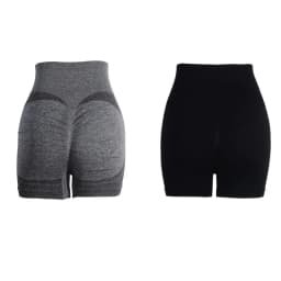 1/2PCS Women Shorts Sports For Women New Cycling Jogging Fitness High Waist Push Up Gym Shorts Leggings Women Yoga Clothing