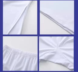 2025 Nieuwe stijl Taekwondo-uniform Nauwsluitend Stretch Sneldrogend Unisex Competitiepak Combat Dobok Logo aanpassen Wit