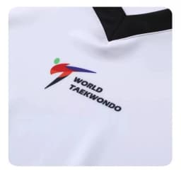 2025 Nieuwe stijl Taekwondo-uniform Nauwsluitend Stretch Sneldrogend Unisex Competitiepak Combat Dobok Logo aanpassen Wit