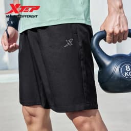 XTEP Men's T Shirt Shorts 2025 Spring Summer Shock Absorption Cushion Tops Bottoms Climbing Outdoor Mixed Color 875229A70154