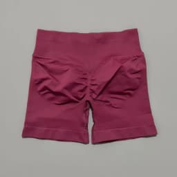 Histello Sports Shorts 4.5" Women Seamless Yoga Leggings Low Waist Scrunch Bum Tights Running Fitness Short Workout Gym Shorts
