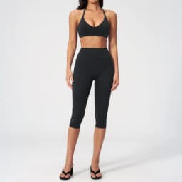 Women's Fitness Set Gym Tracksuit Breathable Sports Bra Flared Trousers Suit Workout Clothing Sportswear Female Athletic Wear