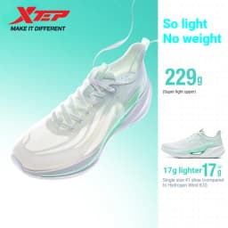 Xtep X-FLOW 9 Running Sneakers For Women Winter Running Breathable Shock-Absorbing Comfortable Sports Shoes 874218110006