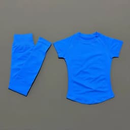 2 Pieces Short Sleeve Sports Set Women Round Neck Breathable Short Sleeve Yoga Sports Leggings Gym Sportswear Workout Sets