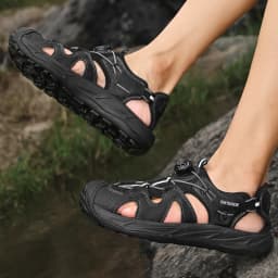 High-quality men's leisure sports sandals summer new breathable outdoor sandals with thick soles and comfortable sandals 38-47