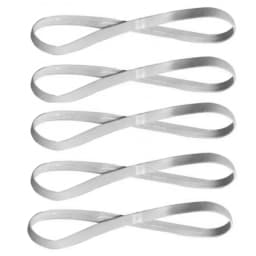 5Pcs Colorful Yoga Headbands for Women Men Non Slip Sports Sweatband Elastic Football Running Head Band