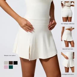 Hearuisavy Sports Skirt Woman High Waisted Workout Yoga Golf Skirt Quick Dry Breathable Short Skirt Casual Running Female Skorts
