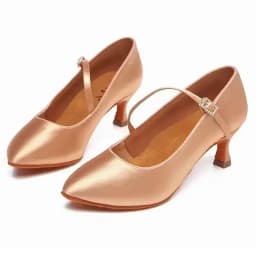 hot Women's dance shoes Modern classic tango jazz standard dance hall Latin dance shoes Black/brown/pink Satin heels 5.5 cm