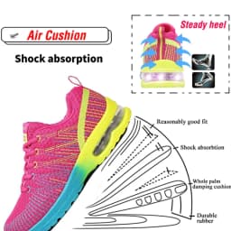 Running Shoes for Women Outdoor Breathable Fashion Womens Jogging Shoes 2025 Fitness Sneakers Colorful Cushion Sneaker Female