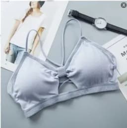 Women Cross Strap Sports Bra Push Up Top Women Yoga Gym Crop Tops Brassiere Femme Fitness Tops Sport Breathable Bras