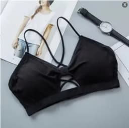 Women Cross Strap Sports Bra Push Up Top Women Yoga Gym Crop Tops Brassiere Femme Fitness Tops Sport Breathable Bras