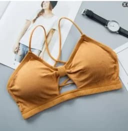 Women Cross Strap Sports Bra Push Up Top Women Yoga Gym Crop Tops Brassiere Femme Fitness Tops Sport Breathable Bras