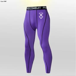 Rashguard Men's Compression Tight Pants Fitness Sport Running Leggings Men Anime Guts Gym Athletic Quick Dry Trousers Men