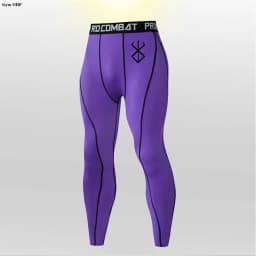 Rashguard Men's Compression Tight Pants Fitness Sport Running Leggings Men Anime Guts Gym Athletic Quick Dry Trousers Men