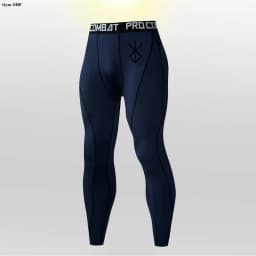 Rashguard Men's Compression Tight Pants Fitness Sport Running Leggings Men Anime Guts Gym Athletic Quick Dry Trousers Men