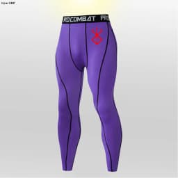 Rashguard Men's Compression Tight Pants Fitness Sport Running Leggings Men Anime Guts Gym Athletic Quick Dry Trousers Men