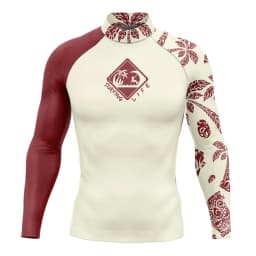 Rash Guard Men's Surfing Long SLeeve Shirts Lycra Surf Traje De Baño Manga Larga Swimsuit Upf 50+ Performance Swimimng Clothing