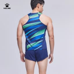 KELME track and field uniforms suits men and women custom made professional competition undershirt sports test sprint training