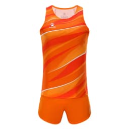KELME track and field uniforms suits men and women custom made professional competition undershirt sports test sprint training