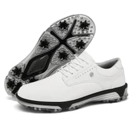 Golf Shoes For Men 2024 New White Professional Waterproof Non-slip Spikeless Outdoor Leisure Walking Training Golfer Sneakers