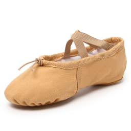 Flat Girls Ballet Shoes Canvas Black Pink Soft Ballet Belly Gym Yoga Practise Dance Shoes Kids Woman Dance Slippers