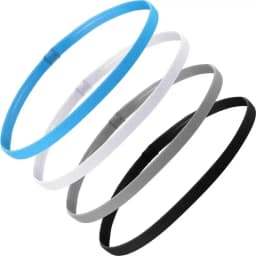 1PCs Simple unisex sports hairband non-slip silicone strip sweat guide elastic headbands yoga running fitness hair accessories