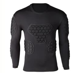 Professional Rugby Football Soccer Goalkeeper Jerseys Armor Uniforms Shirts Jackets Thicken EVA Sponge Elbow Chest Protector