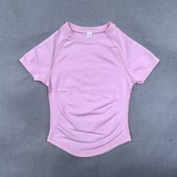 Df Impact Short Sleeve Top Women Workout Top Gym Crop Top Light Weight Yoga Shirt Longline Sports T Shirts Fitness Activewear