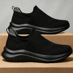 Men Shoes Fashion Casual Flats Vulcanize Shoes Male Outdoor Walking Sneakers Men Comfortable Classical Shoes Black Size 39-47