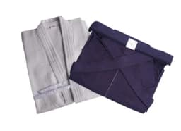High Quality Japanese Dobok Ties Sets Kendo Iaido Aikido Hapkido Hakama Martial Arts Uniforms For Men Women Size XXS-3XL