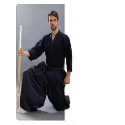 High Quality Japanese Dobok Ties Sets Kendo Iaido Aikido Hapkido Hakama Martial Arts Uniforms For Men Women Size XXS-3XL