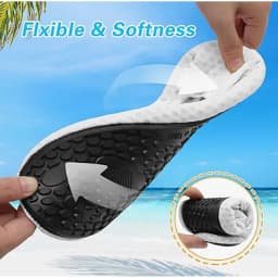 Wide Version Outdoor Water Shoes Comfortable Quick Drying Beach Socks Barefoot Shoes Men Women Swimming Sneakers Yoga Casual Sho